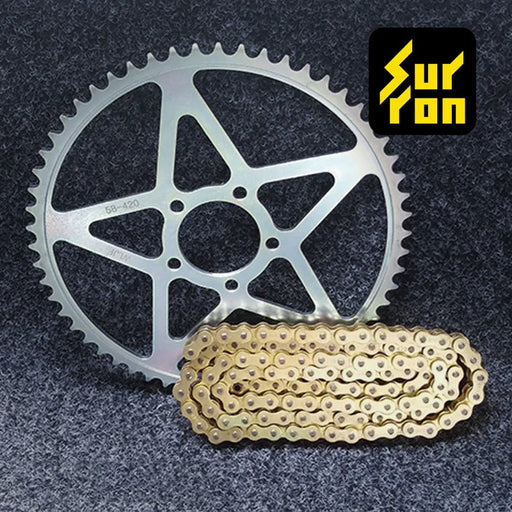 Light Bee 58T Sprocket with 112 Link O-Ring Chain - Surron Canada