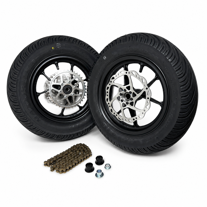 Hyper Bee Supermoto Wheel Kit