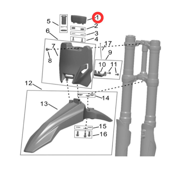Hyper Bee Dashboard Speedometer Display - Surron Canada