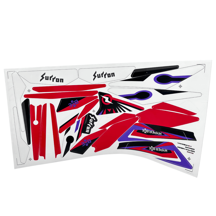 Hyper Bee Decal Set (Pink & White) - Surron Canada