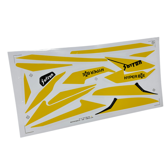 Hyper Bee Decal Set (Yellow & Black) - Surron Canada