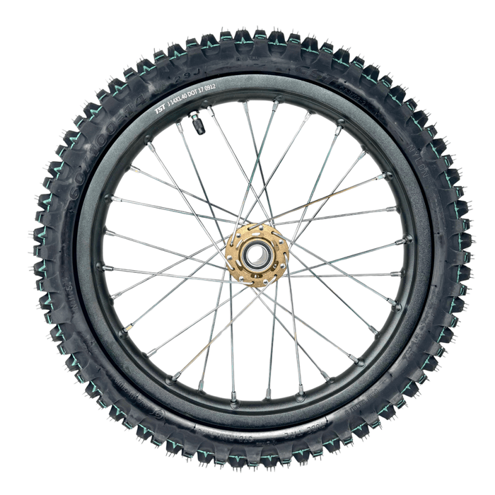 Hyper Bee Front Wheel Assembly (14") - Surron Canada