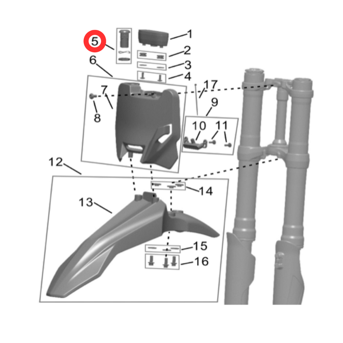 Hyper Bee Key Switch - Surron Canada