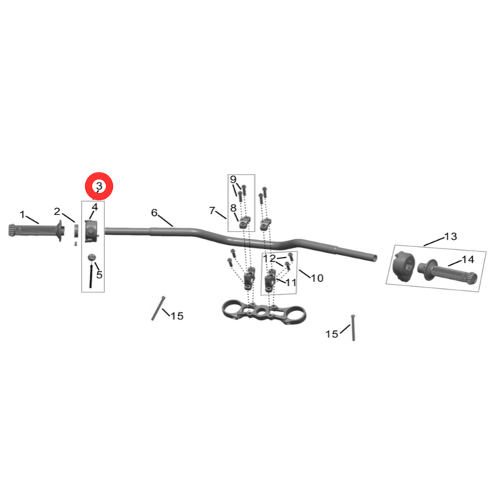 Hyper Bee Left Multifunctional Control - Surron Canada