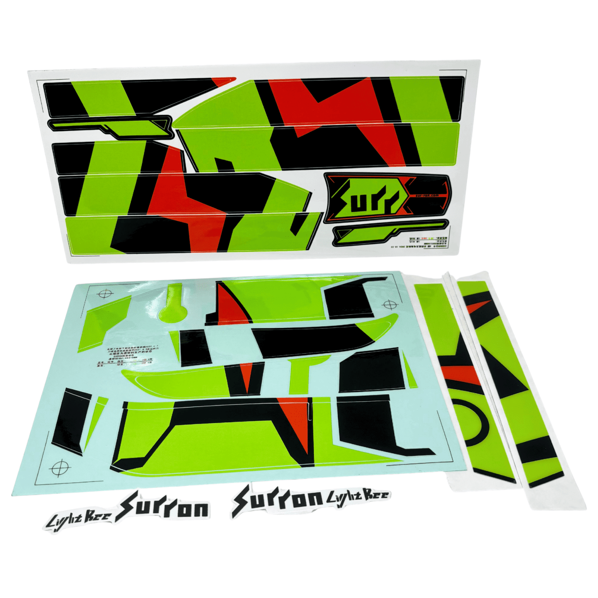 Light Bee Decals/Sticker Kit - Phantom Purple Frame — Surron Canada