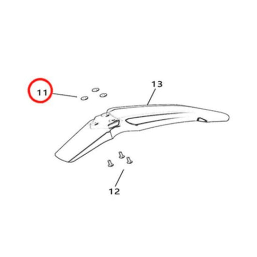 Light Bee Front Fender Mounting Flanging Bush (KKE & DNM)  - Surron Canada