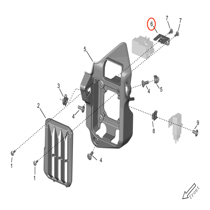 Storm Bee Fuse Box Bracket - Surron Canada