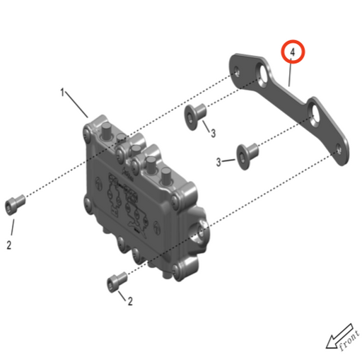 Storm Bee Terminal Box Bracket - Surron Canada