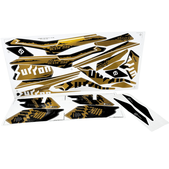 Ultra Bee Decal Set (Carbon Black Frame) - Surron Canada