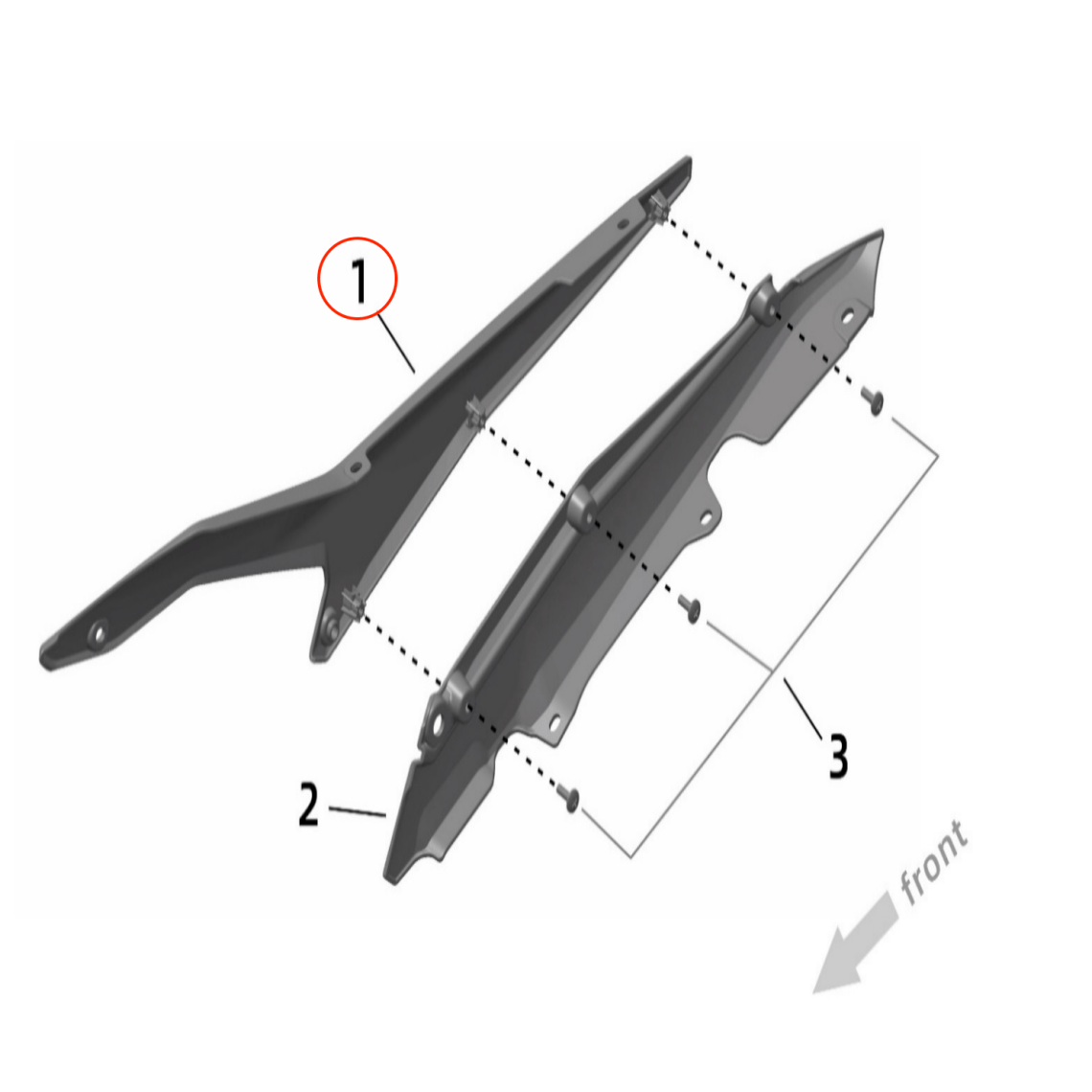 Ultra Bee Frame Shroud (Right) — Surron Canada