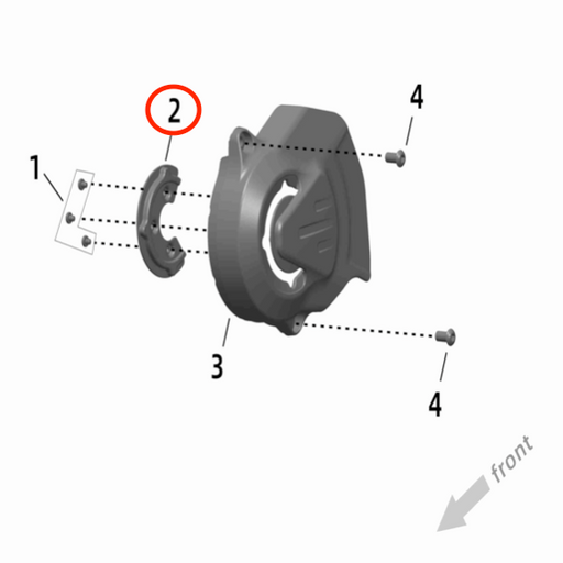 Ultra Bee Inner Belt Cover - Surron Canada