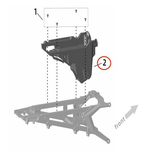 Ultra Bee Subframe Storage Case - Surron Canada