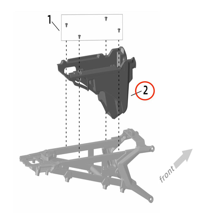 Ultra Bee Subframe Storage Case - Surron Canada