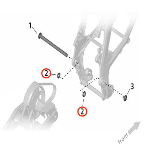 Ultra Bee Swingarm Frame Bushing - Surron Canada