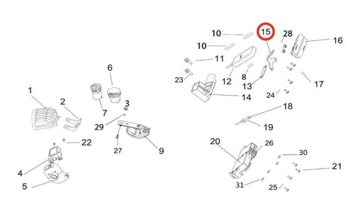 Light Bee Taillight Mounting Bracket - Surron Canada